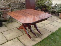 George III period mahogany Sunderland antique dining table5.jpg